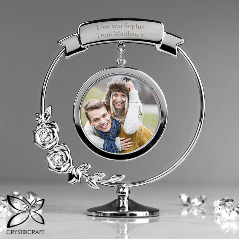 Personalised Crystocraft Photo Frame Ornament Crystocraft Everything Personal